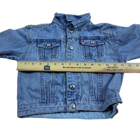 Vintage 90s Levi Strauss “My First Levi” Denim Jean Jacket Kids Size 3T - Picture 10 of 11